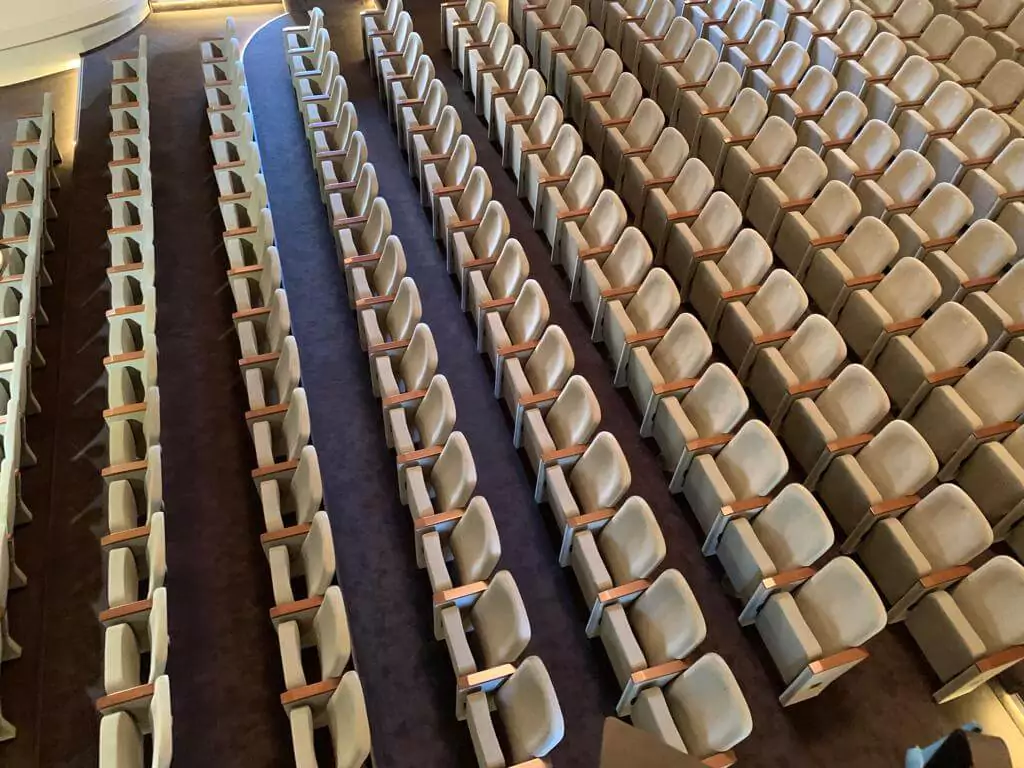 High-traffic public venue in Turkey installed with modular seating solutions offering easy maintenance and long-term durability. Image